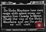 Standbild Rocky Mountains Pikes Peak Colorado USA, 1922, aus Sekunde 52 historischem Filmmaterial Videoclip 65675072884
