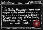 Standbild Rocky Mountains Pikes Peak Colorado USA, 1922, aus Sekunde 53 historischem Filmmaterial Videoclip 65675072884