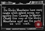 Standbild Rocky Mountains Pikes Peak Colorado USA, 1922, aus Sekunde 55 historischem Filmmaterial Videoclip 65675072884