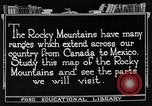 Standbild Rocky Mountains Pikes Peak Colorado USA, 1922, aus Sekunde 56 historischem Filmmaterial Videoclip 65675072884