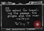 Standbild Rocky Mountains Rocky Mountains United States USA, 1922, aus Sekunde 31 historischem Filmmaterial Videoclip 65675072885