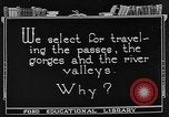 Standbild Rocky Mountains Rocky Mountains United States USA, 1922, aus Sekunde 32 historischem Filmmaterial Videoclip 65675072885