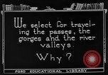Standbild Rocky Mountains Rocky Mountains United States USA, 1922, aus Sekunde 33 historischem Filmmaterial Videoclip 65675072885