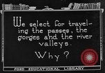 Standbild Rocky Mountains Rocky Mountains United States USA, 1922, aus Sekunde 38 historischem Filmmaterial Videoclip 65675072885