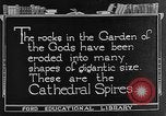 Standbild Der Garten der Götter Colorado Springs Colorado USA, 1922, aus Sekunde 40 historischem Filmmaterial Videoclip 65675072886