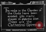 Standbild Der Garten der Götter Colorado Springs Colorado USA, 1922, aus Sekunde 42 historischem Filmmaterial Videoclip 65675072886