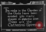 Standbild Der Garten der Götter Colorado Springs Colorado USA, 1922, aus Sekunde 46 historischem Filmmaterial Videoclip 65675072886