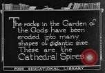Standbild Der Garten der Götter Colorado Springs Colorado USA, 1922, aus Sekunde 47 historischem Filmmaterial Videoclip 65675072886