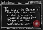 Standbild Der Garten der Götter Colorado Springs Colorado USA, 1922, aus Sekunde 48 historischem Filmmaterial Videoclip 65675072886