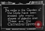 Standbild Der Garten der Götter Colorado Springs Colorado USA, 1922, aus Sekunde 49 historischem Filmmaterial Videoclip 65675072886