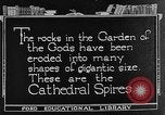 Standbild Der Garten der Götter Colorado Springs Colorado USA, 1922, aus Sekunde 50 historischem Filmmaterial Videoclip 65675072886
