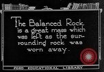 Standbild Der Garten der Götter Colorado Springs Colorado USA, 1922, aus Sekunde 59 historischem Filmmaterial Videoclip 65675072886