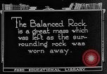 Standbild Der Garten der Götter Colorado Springs Colorado USA, 1922, aus Sekunde 61 historischem Filmmaterial Videoclip 65675072886