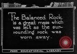 Standbild Der Garten der Götter Colorado Springs Colorado USA, 1922, aus Sekunde 62 historischem Filmmaterial Videoclip 65675072886