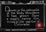 Image of Downtown Denver Denver Colorado USA, 1922, second 5 stock footage video 65675072891