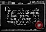 Image of Downtown Denver Denver Colorado USA, 1922, second 6 stock footage video 65675072891