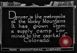 Image of Downtown Denver Denver Colorado USA, 1922, second 7 stock footage video 65675072891