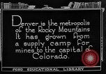 Image of Downtown Denver Denver Colorado USA, 1922, second 8 stock footage video 65675072891
