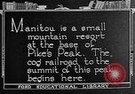 Immagine di Cog Railway Pikes Peak Colorado USA, 1922, secondo 1 filmato di repertorio 65675072892