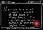 Immagine di Cog Railway Pikes Peak Colorado USA, 1922, secondo 5 filmato di repertorio 65675072892