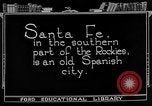 Image Ville Rue Santa Fe New Mexico USA, 1922, de la seconde 3 séquences d'archives historiques vidéo 65675072893