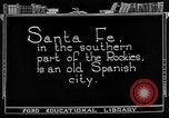Image Ville Rue Santa Fe New Mexico USA, 1922, de la seconde 8 séquences d'archives historiques vidéo 65675072893