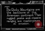Image paysages Rocky Mountains United States USA, 1922, de la seconde 1 séquences d'archives historiques vidéo 65675072894