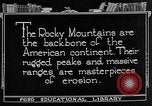 Image paysages Rocky Mountains United States USA, 1922, de la seconde 5 séquences d'archives historiques vidéo 65675072894