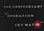 Standbild Betrieb Skywatch United States USA, 1953, aus Sekunde 6 historischem Filmmaterial Videoclip 65675072912