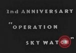 Standbild Betrieb Skywatch United States USA, 1953, aus Sekunde 7 historischem Filmmaterial Videoclip 65675072912