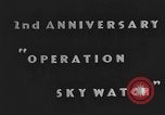 Standbild Betrieb Skywatch United States USA, 1953, aus Sekunde 8 historischem Filmmaterial Videoclip 65675072912