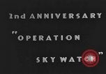 Standbild Betrieb Skywatch United States USA, 1953, aus Sekunde 9 historischem Filmmaterial Videoclip 65675072912