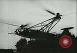 Standbild Fa 223 Hubschrauber Deutschland, 1942, aus Sekunde 31 historischem Filmmaterial Videoclip 65675072916