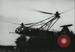 Standbild Fa 223 Hubschrauber Deutschland, 1942, aus Sekunde 32 historischem Filmmaterial Videoclip 65675072916