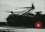 Standbild Fa 223 Hubschrauber Deutschland, 1942, aus Sekunde 35 historischem Filmmaterial Videoclip 65675072916