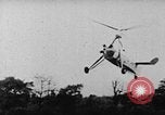 Standbild Prototyp C30 (G-ACFI) wingless Cierva autogiro London England, 1934, aus Sekunde 40 historischem Filmmaterial Videoclip 65675072920