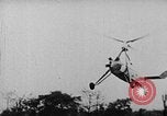 Standbild Prototyp C30 (G-ACFI) wingless Cierva autogiro London England, 1934, aus Sekunde 41 historischem Filmmaterial Videoclip 65675072920