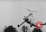 Standbild Prototyp C30 (G-ACFI) wingless Cierva autogiro London England, 1934, aus Sekunde 44 historischem Filmmaterial Videoclip 65675072920