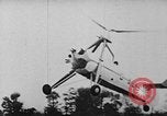 Standbild Prototyp C30 (G-ACFI) wingless Cierva autogiro London England, 1934, aus Sekunde 46 historischem Filmmaterial Videoclip 65675072920