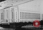 Image of Autogyro delivers mail to top of Post Office building United States USA, 1935, second 1 stock footage video 65675072921