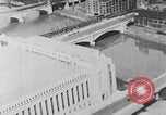 Image of Autogyro delivers mail to top of Post Office building United States USA, 1935, second 8 stock footage video 65675072921