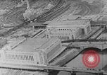 Image of Autogyro delivers mail to top of Post Office building United States USA, 1935, second 18 stock footage video 65675072921