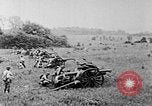 Image of Kellett KD-1 autogiro flies over troops in maneuvers United States USA, 1934, second 19 stock footage video 65675072922