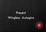 Image of Tests of prototype Cierva C30 wingless autogiro London England United Kingdom, 1934, second 3 stock footage video 65675072924
