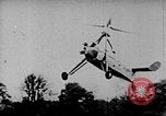 Image of Tests of prototype Cierva C30 wingless autogiro London England United Kingdom, 1934, second 9 stock footage video 65675072924