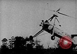 Image of Tests of prototype Cierva C30 wingless autogiro London England United Kingdom, 1934, second 11 stock footage video 65675072924