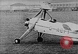 Image of Tests of prototype Cierva C30 wingless autogiro London England United Kingdom, 1934, second 26 stock footage video 65675072924