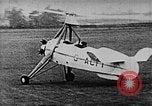 Image of Tests of prototype Cierva C30 wingless autogiro London England United Kingdom, 1934, second 27 stock footage video 65675072924