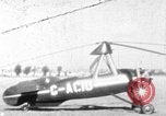 Image of Views of Cierva C30 Autogiro (G-ACIO)  Philadelphia Pennsylvania USA, 1935, second 1 stock footage video 65675072925