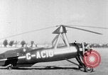 Image of Views of Cierva C30 Autogiro (G-ACIO)  Philadelphia Pennsylvania USA, 1935, second 6 stock footage video 65675072925